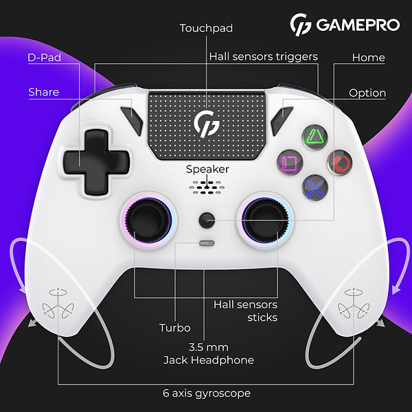 Фото - Геймпад GamePro GPS13W