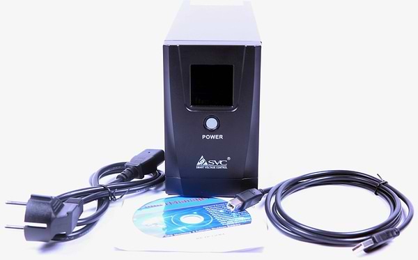 Фото - Уцінка - Джерело безперебійного живлення SVC 1250VA (VP-1250-LCD)