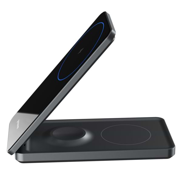 Фото - Бездротовий зарядний пристрій Proove Metal Edge 3 in 1 Gray