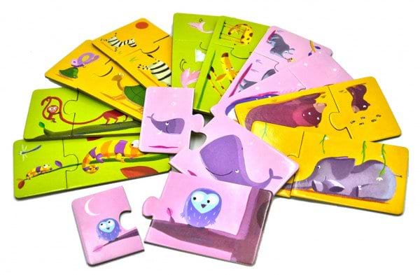 Фото - Пазли (3-4 роки) Djeco гра Мама і Малюк (DJ08157)