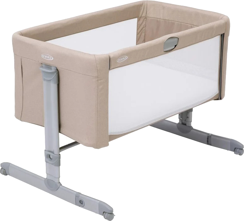 Ліжечко дитяче прямокутне Graco Sweet2Sleep бежевий (GP1814BAOAT000)