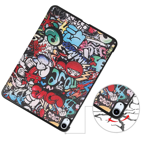 Фото - Чехол для планшета BeCover Smart Case for Apple iPad Air 11'' (M2)/iPad Air 11'' (M3) Graffiti (711605)