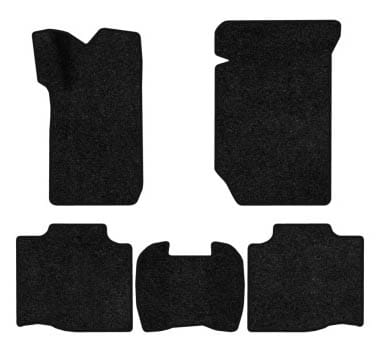 Коврики ворсовые в салон авто EVAtech Standard для Ford Granada 1977-1985 2 поколение Sedan EU черный кант FD12397CD5VEB