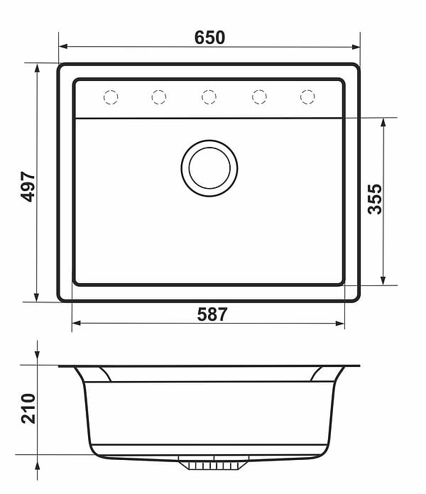 Фото - Мойка кухонная GRANADO ARTES Avena