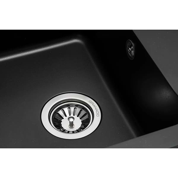 Фото - Мийка кухонна GRANADO Avila Black Shine