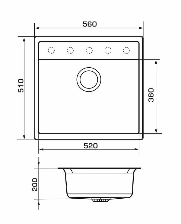 Фото - Мойка кухонная+смеситель GRANADO Basic Lerida grafito (+ Campo LUX inox + дозатор Redondo inox + корзина + доска)