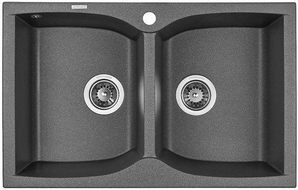 Фото - Мийка кухонна GRANADO Cordoba Grafito