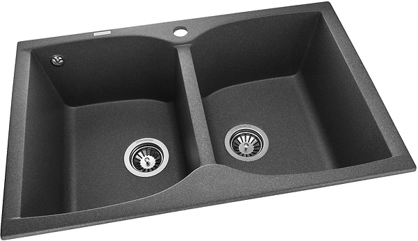 Фото - Мийка кухонна GRANADO Cordoba Grafito