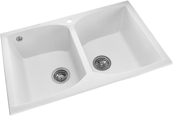 Фото - Мийка кухонна GRANADO Cordoba White