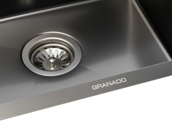 Фото - Мийка кухонна GRANADO Galera S201 Black honeycomb