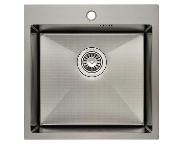 Фото - Мийка кухонна GRANADO Galera S201 Black honeycomb