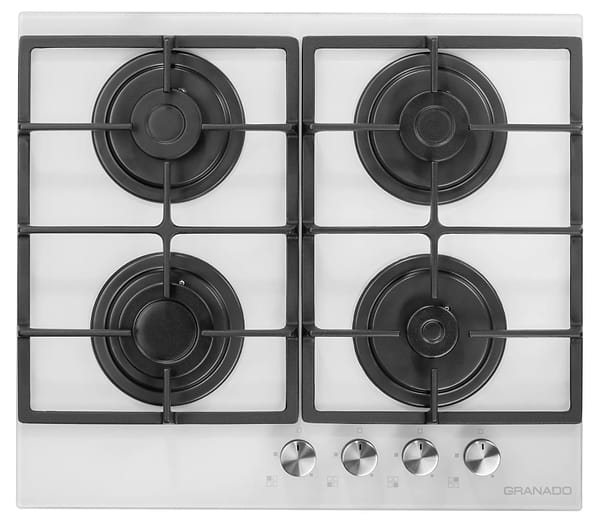 Фото - Варочная панель газовая GRANADO GGH 62-104 White Glass