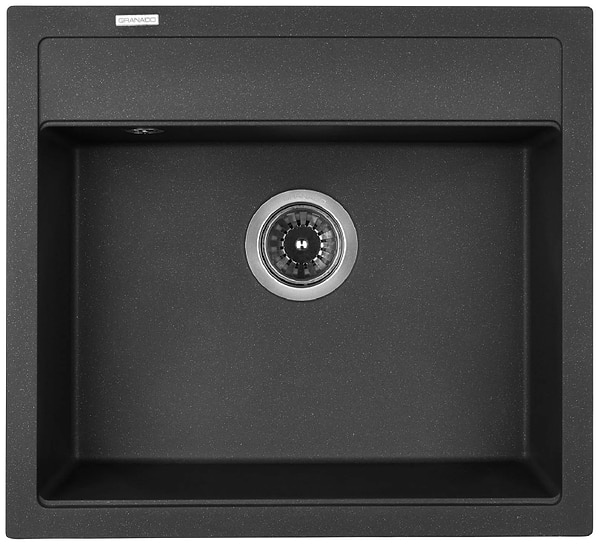 Фото - Мойка кухонная GRANADO Lerida Black Shine
