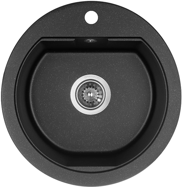 Фото - Мийка кухонна GRANADO Lugo Black Shine