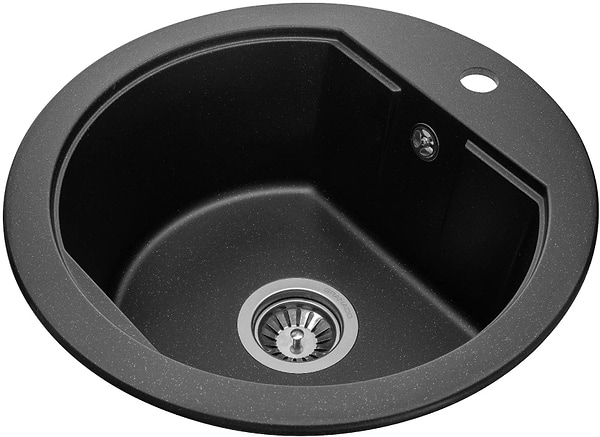 Фото - Мийка кухонна GRANADO Lugo Black Shine