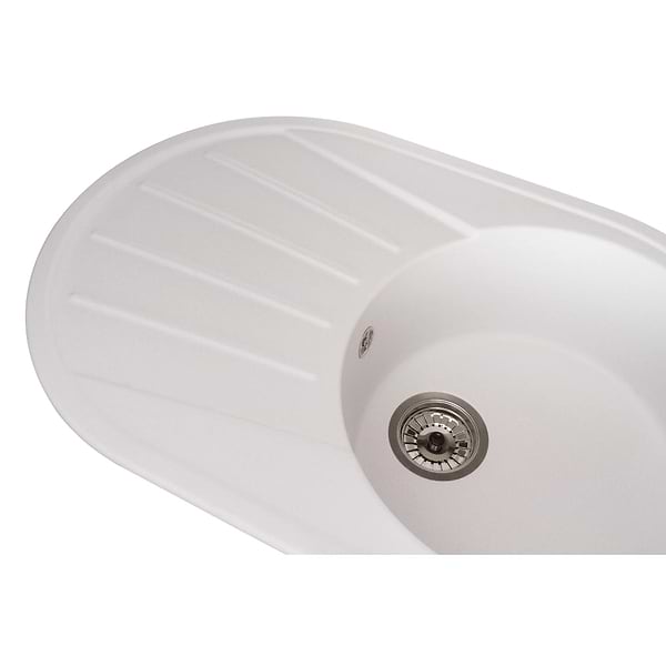 Фото - Мийка кухонна GRANADO Murcia White