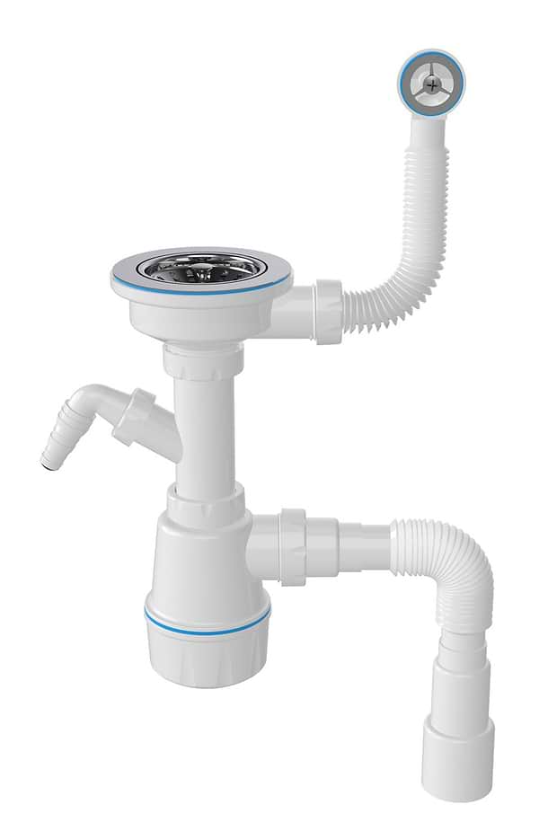 Фото - Мийка кухонна+змішувач+дозатор GRANADO Royal Estella terra (+подрібнювач Algar+Ferrol inox+ Redondo inox+кошик+дошка)