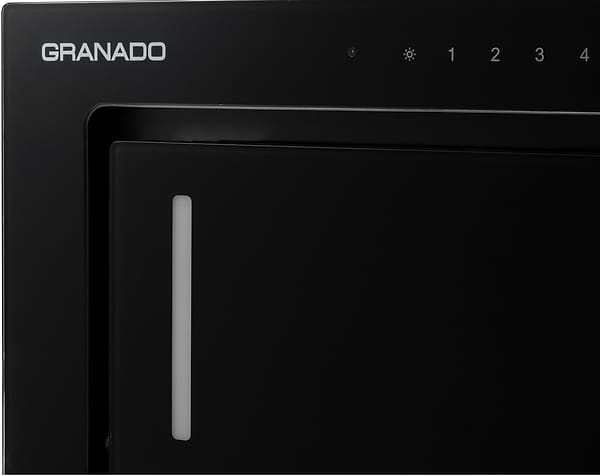 Фото - Витяжка вбудована GRANADO Palamos 1614-1200 Black Glass