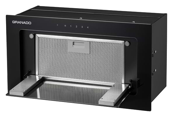 Фото - Витяжка вбудована GRANADO Palamos 1614-1200 Black Glass