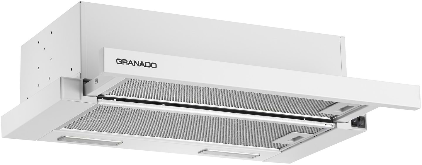 Вытяжка встраиваемая GRANADO Telde 602-450 White - Фото 1