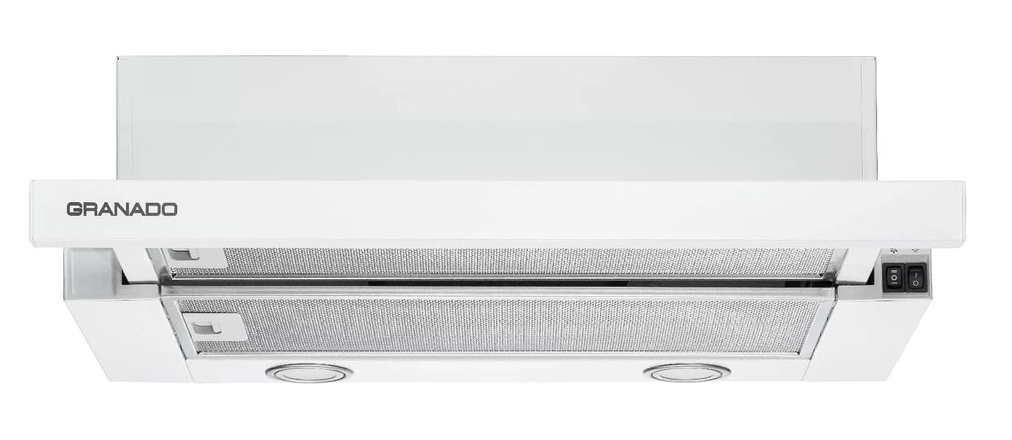 Вытяжка встраиваемая GRANADO Telde 602-700 White - Фото 1