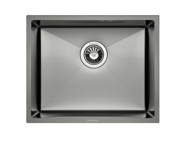 Фото - Мийка кухонна GRANADO Under Top Max Steel S201 Black