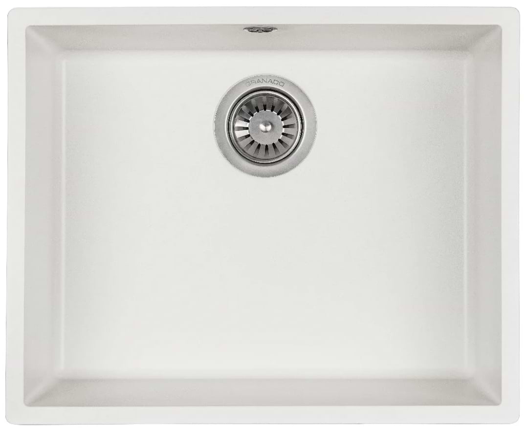 Мийка кухонна GRANADO Under Top Max White