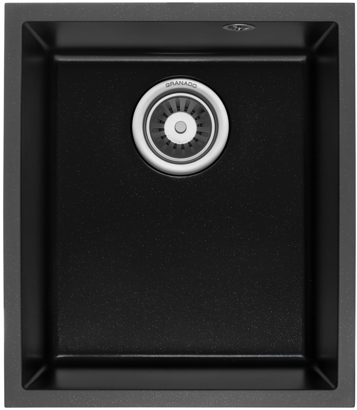 Мийка кухонна GRANADO UNDER TOP MINI black shine - Фото 1
