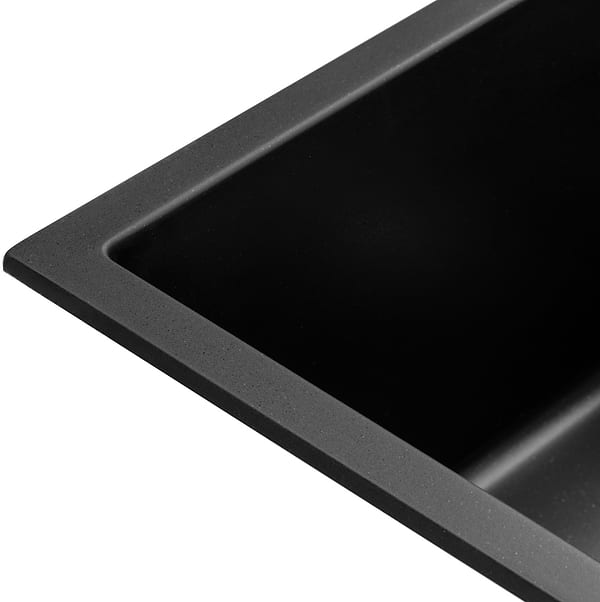 Фото - Мийка кухонна GRANADO UNDER TOP MINI black shine