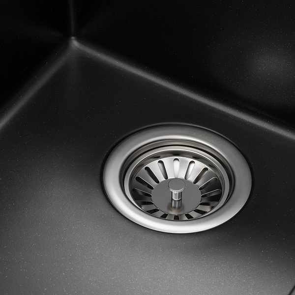 Фото - Мийка кухонна GRANADO UNDER TOP MINI black shine