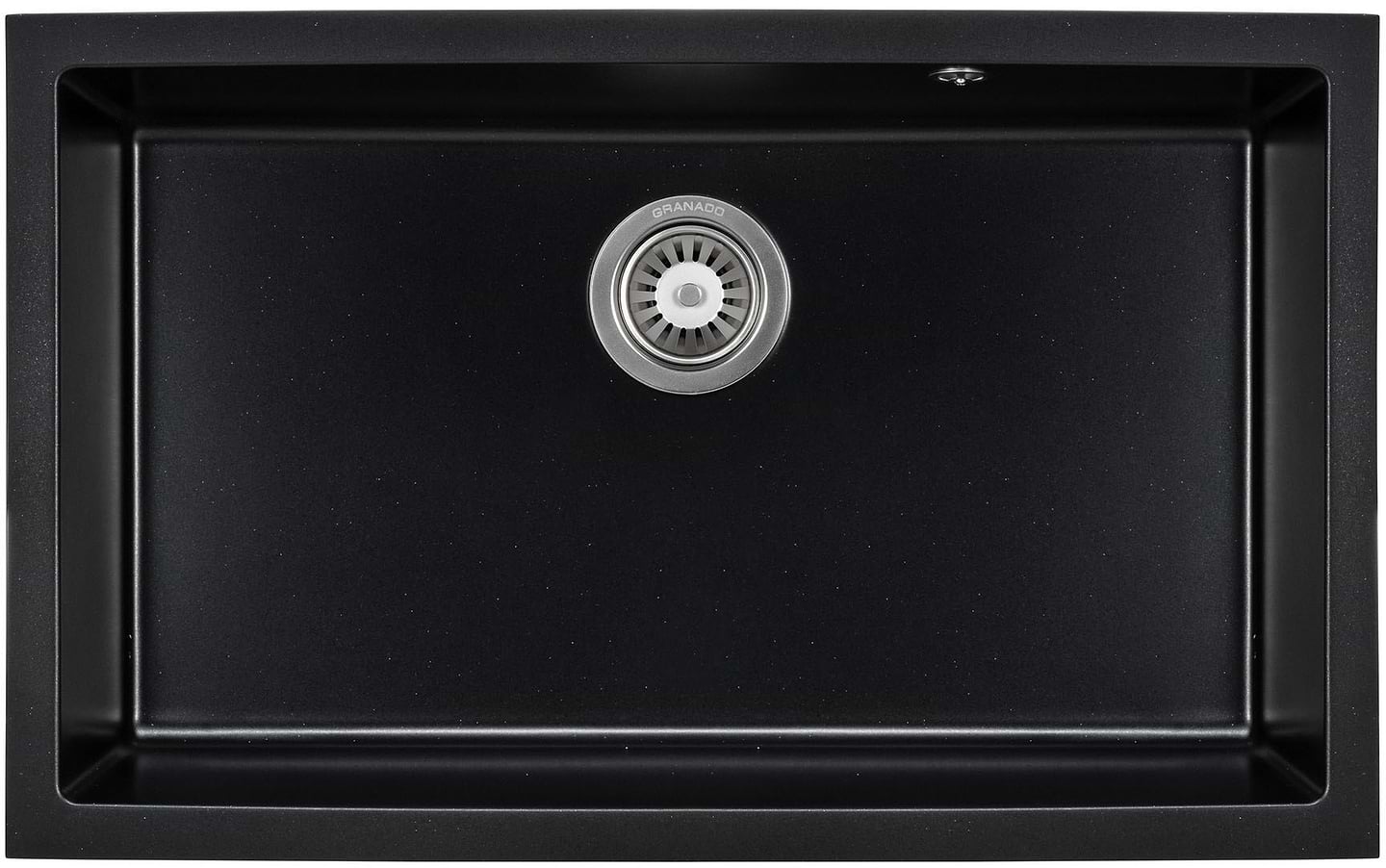Мийка кухонна GRANADO Under top XL Black Shine - Фото 1