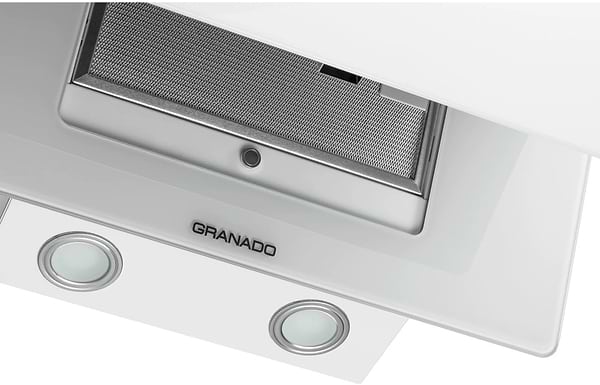 Фото - Витяжка декоративна GRANADO Vivares 1614-1200 White Glass