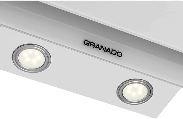 Фото - Витяжка декоративна GRANADO Vivares 1614-1200 White Glass
