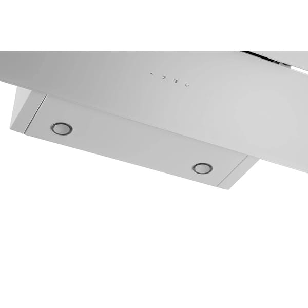 Фото - Витяжка декоративна GRANADO 613-1100 White Glass