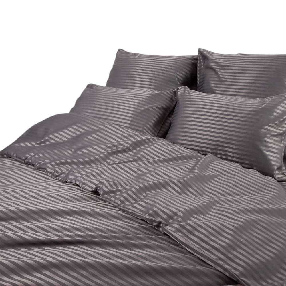 Комплект постільної білизни ТЕП СТРАЙП САТИН Graphite (2-04120_28493)