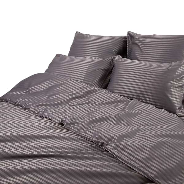 Фото - Комплект постельного белья ТЕП СТРАЙП САТИН Graphite (2-04120_28493)