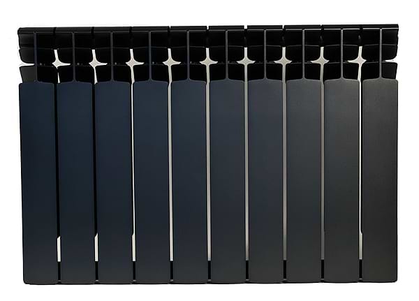 Фото - Уценка - Радиатор отопления MIRADO 500х96 (graphite) 12 секций