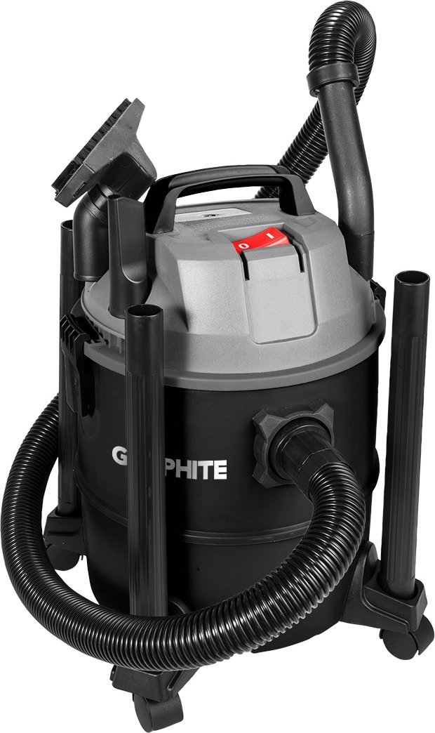Фото - Пилосос для сухого прибирання з мішком GRAPHITE 59G614