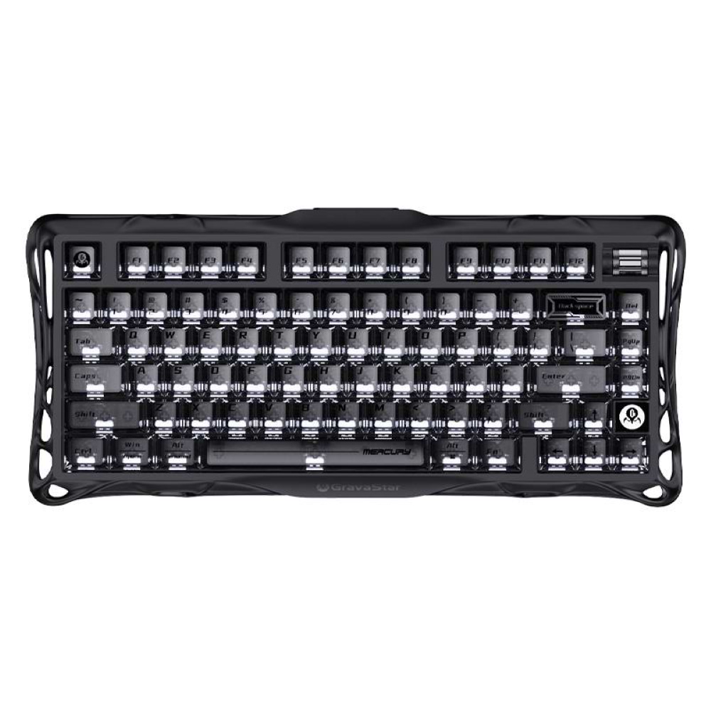 Клавиатура беспроводная игровая GravaStar Mercury K1 80keys (GSK1_XTAL_BLK)