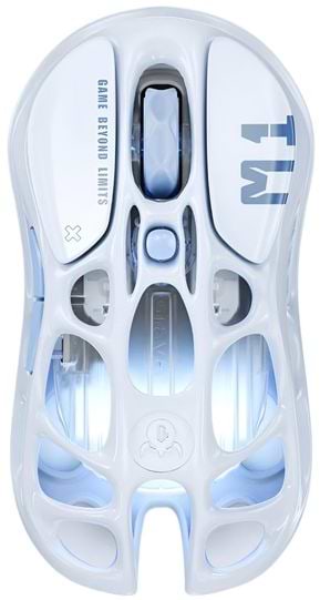Мышь беспроводная игровая GravaStar Mercury M1 Pro Ice Blue (GRAVASTARM1PRO_BLU)