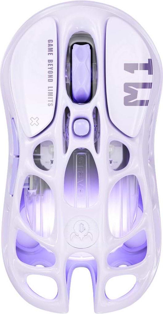 Мышь беспроводная игровая GravaStar Mercury M1 Pro Lavender Purple (GRAVASTARM1PRO_PL)