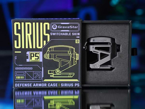 Фото - Наушники вкладыши беспроводные TWS GravaStar Sirius P5 Defense Armor (GRAVASTARP5_ARMOR_GRY_V2)