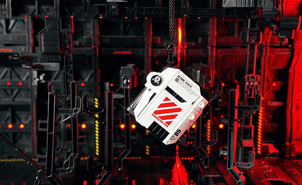 Фото - Навушники вкладиші бездротові TWS GravaStar Sirius P5 Defense Mecha (GRAVASTARP5_MECHA_WHT_V2)