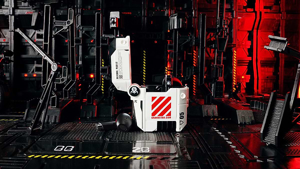 Фото - Навушники вкладиші бездротові TWS GravaStar Sirius P5 Defense Mecha (GRAVASTARP5_MECHA_WHT_V2)