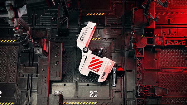 Фото - Навушники вкладиші бездротові TWS GravaStar Sirius P5 Defense Mecha (GRAVASTARP5_MECHA_WHT_V2)