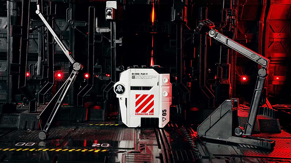 Фото - Навушники вкладиші бездротові TWS GravaStar Sirius P5 Defense Mecha (GRAVASTARP5_MECHA_WHT_V2)