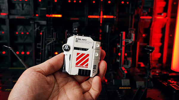 Фото - Навушники вкладиші бездротові TWS GravaStar Sirius P5 Defense Mecha (GRAVASTARP5_MECHA_WHT_V2)