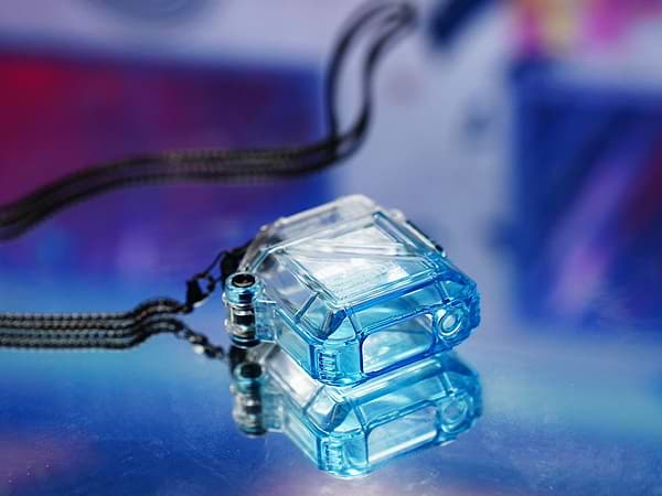 Фото - Навушники вкладиші бездротові TWS GravaStar Sirius P5 Transparent Blue (GRAVASTARP5_XTAL_BLU_V2)