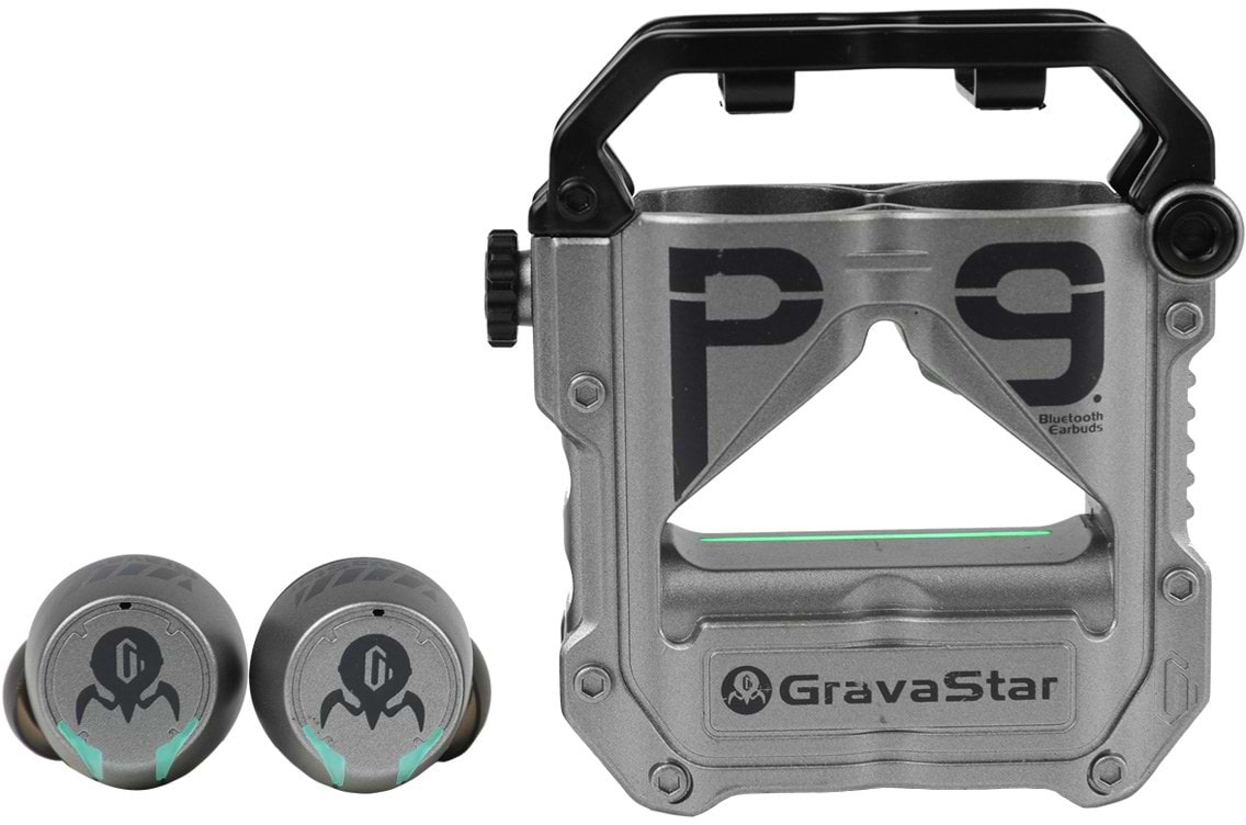 Наушники вкладыши беспроводные TWS GravaStar Sirius Pro Battle-Worn Gray (GRAVASTARP9_WDG) - Фото 1
