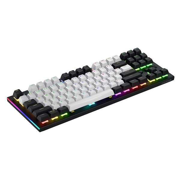 Фото - Клавиатура проводная игровая Hator Gravity TKL Orange Black (HTK560)